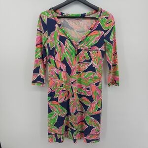 Lilly Pulitzer Pima Cotton Palmetto Summer Dress Size XS